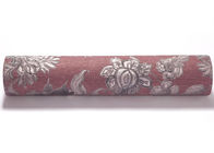 Αδιάβροχη ασιατική εμπνευσμένη ταπετσαρία με το αποτυπωμένο σε ανάγλυφο Floral σχέδιο, ρόλος 0.53*10m/